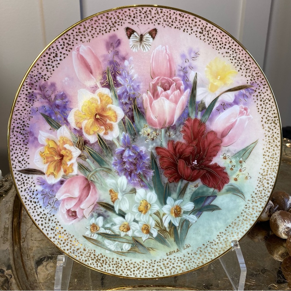 Tulip Ensemble - W. L. George Limited Edition Collector Plate